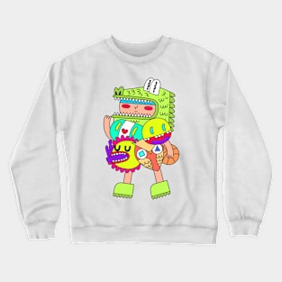 Doodle Boy CROCS 2 Crewneck Sweatshirt